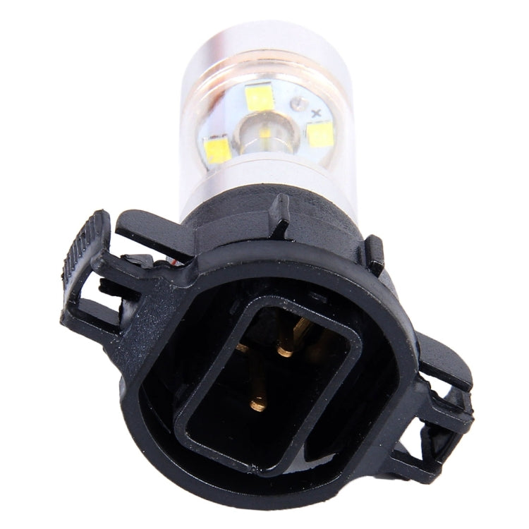 2 ชิ้น H16 30W 350LM 6000K แสงสีขาว CREE 6 LED รถหลอดไฟหมอก, DC 12V, H16