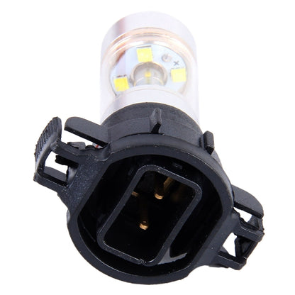 2 ชิ้น H16 30W 350LM 6000K แสงสีขาว CREE 6 LED รถหลอดไฟหมอก, DC 12V, H16