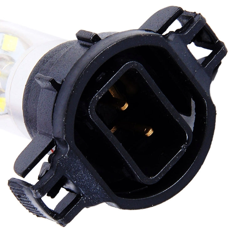 2 ชิ้น H16 30W 350LM 6000K แสงสีขาว CREE 6 LED รถหลอดไฟหมอก, DC 12V, H16