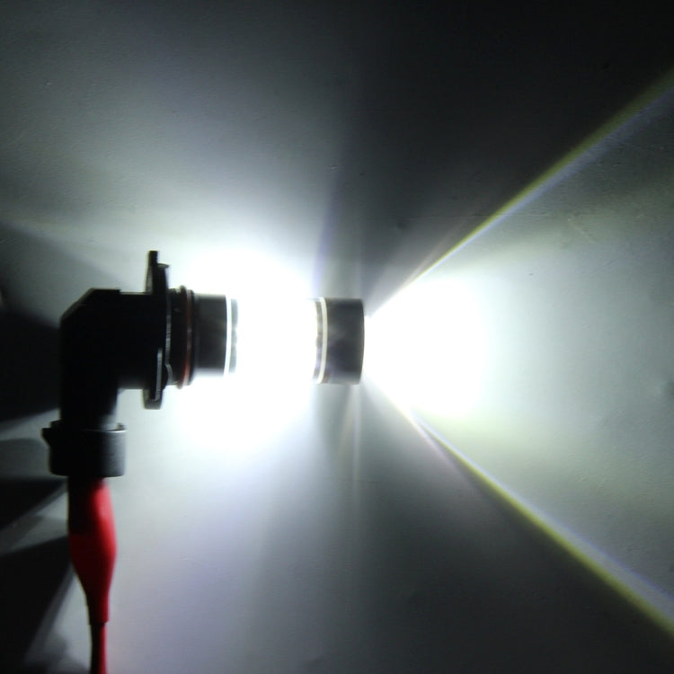 2 ชิ้น H16 30W 350LM 6000K แสงสีขาว CREE 6 LED รถหลอดไฟหมอก, DC 12V, H16