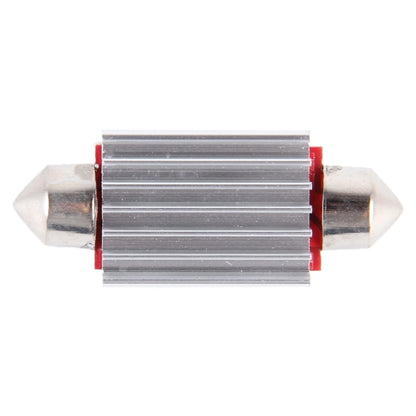 2 ชิ้น DC 12 โวลต์ 6 วัตต์ 41 มิลลิเมตร bicuspid รถประตูโคมไฟเครื่องหมายลงทะเบียนแสงแดชบอร์ดโดมไฟประตู LED โคมไฟอ่านหนังสือที่มี 33 LED SMD 3014 ไฟสีขาว, 41MM