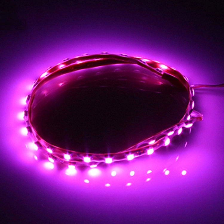 5 ชิ้น 45 LED 3528 SMD กันน้ำยืดหยุ่นรถแถบแสงสำหรับตกแต่งรถยนต์, DC 12V, ความยาว: 90 ซม., 90cm+pink, 90cm+green, 90cm+ice blue, 90cm+blue, 90cm+red, 90cm+white, 90cm+yellow