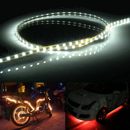 5 ชิ้น 45 LED 3528 SMD กันน้ำยืดหยุ่นรถแถบแสงสำหรับตกแต่งรถยนต์, DC 12V, ความยาว: 90 ซม., 90cm+pink, 90cm+green, 90cm+ice blue, 90cm+blue, 90cm+red, 90cm+white, 90cm+yellow