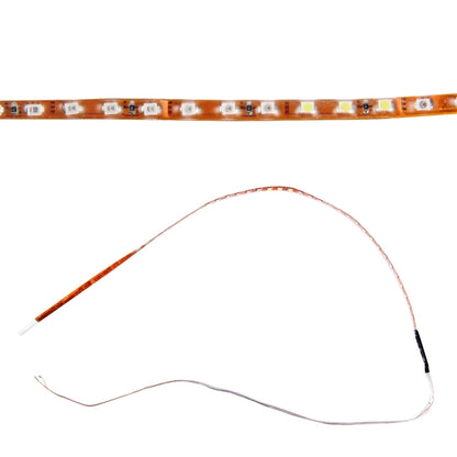 5 PCS Flow Style 45 LED 3528 ไฟส่องรถยนต์แบบยืดหยุ่น SMD กันน้ำสำหรับตกแต่งรถยนต์, DC 12V, ความยาว: 90 ซม., 90cm Blue, 90cm Pink, 90cm Green, 90cm Ice blue, 90cm Red, 90cm White, 90cm Yellow