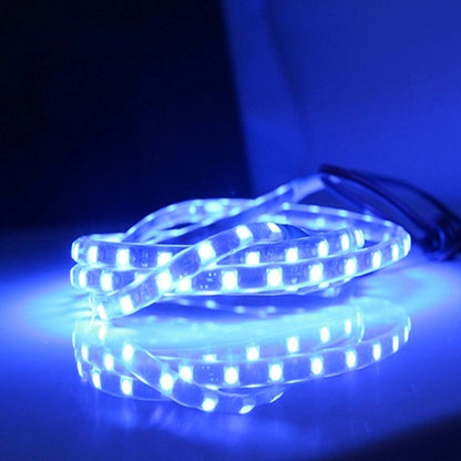 5 PCS Flow Style 45 LED 3528 ไฟส่องรถยนต์แบบยืดหยุ่น SMD กันน้ำสำหรับตกแต่งรถยนต์, DC 12V, ความยาว: 90 ซม., 90cm Blue, 90cm Pink, 90cm Green, 90cm Ice blue, 90cm Red, 90cm White, 90cm Yellow