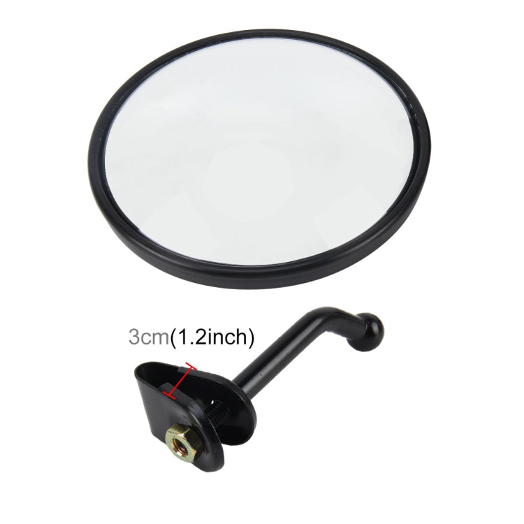 รถ กระจกมองหลังเด็กทารกความปลอดภัยเสริมกระจกมองหลังพร้อมคลิป 3 ซม, With 3cm Clip