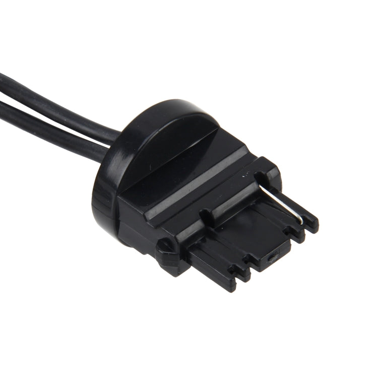 2 ชิ้น 7440 5 วัตต์ 450LM 60LEDs DC 12 โวลต์ SMD-4014 รถยนต์ไฟเบรกอัตโนมัติไฟเลี้ยวรถแหล่งที่มาชุด (แสงสีขาว + แสงสีเหลือง) ความยาวสายเคเบิล: 40 ซม., 7440