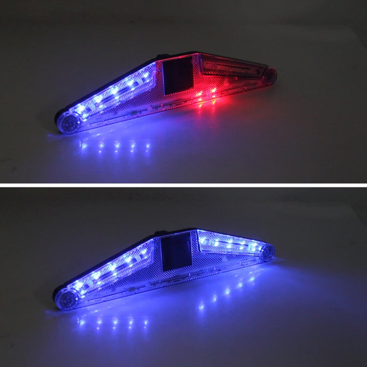 พลังงานแสงอาทิตย์ป้องกันการชนกัน Cupule Ranger โคมไฟไฟท้ายรถ LED ไฟเตือนแฟลชไฟเตือนพับพลังงานแสงอาทิตย์ Cupule ไฟเตือนพร้อมใบอนุญาตจอดรถชั่วคราว, CS-N14