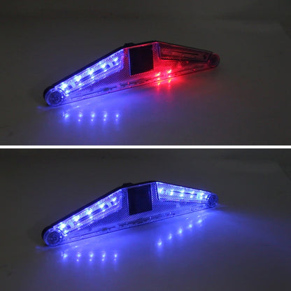 พลังงานแสงอาทิตย์ป้องกันการชนกัน Cupule Ranger โคมไฟไฟท้ายรถ LED ไฟเตือนแฟลชไฟเตือนพับพลังงานแสงอาทิตย์ Cupule ไฟเตือนพร้อมใบอนุญาตจอดรถชั่วคราว, CS-N14