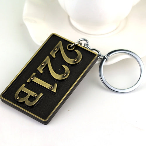 นักสืบ Sherlock 221B Key CHAIN กุญแจรถแหวนเครื่องมืออเนกประสงค์ Key Holder Key Chains ผู้ถือแหวนจี้ 160; auto Parts