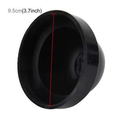 2 ชิ้น K95 สากลรถยนต์ LED ไฟหน้า HID โคมไฟซีนอนซิลิโคนฝุ่นปกซีลหมวกรถฝุ่นปกกันน้ำกันฝุ่นปิดผนึกไฟหน้าปกสำหรับการติดตั้งเพิ่มรถยนต์, เส้นผ่านศูนย์กลางภายใน: 9.5 เซนติเมตร, Inner Diameter: 9.5cm