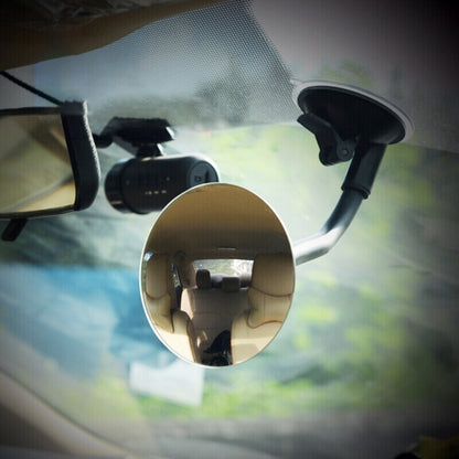 กระจกมองข้างภายในแบบปรับได้ 360 องศาพร้อมที่วางแก้วดูด, XL-1014