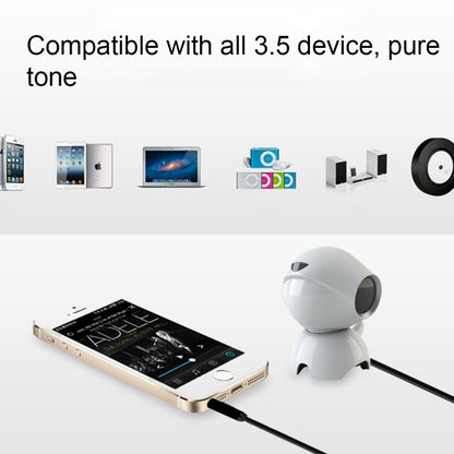 ชาย 3.5 มม. ไปยัง USB 2.0 ตัวแปลงเสียงหญิงสายขดแบบพับเก็บได้สำหรับลำโพง MP3 ในรถยนต์ดิสก์ U ความยาว: 1 ม., 1pcs