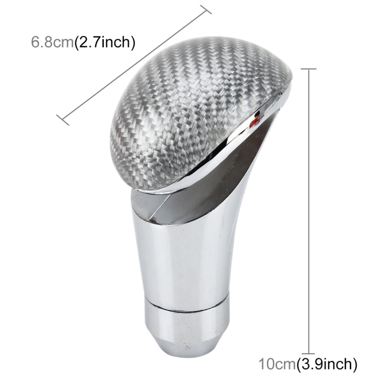 Universal รถเกียร์ SHIFT KNOB ดัดแปลงเกียร์รถเกียร์ SHIFT KNOB เกียร์อัตโนมัติ SHIFT LEVER KNOB คาร์บอนตะกั่วเกียร์, Car Gear Shift Knob 3