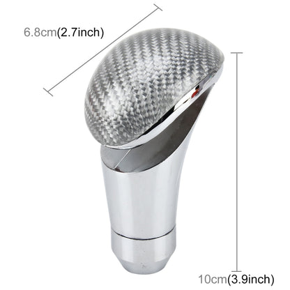 Universal รถเกียร์ SHIFT KNOB ดัดแปลงเกียร์รถเกียร์ SHIFT KNOB เกียร์อัตโนมัติ SHIFT LEVER KNOB คาร์บอนตะกั่วเกียร์, Car Gear Shift Knob 3