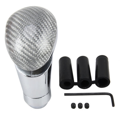 Universal รถเกียร์ SHIFT KNOB ดัดแปลงเกียร์รถเกียร์ SHIFT KNOB เกียร์อัตโนมัติ SHIFT LEVER KNOB คาร์บอนตะกั่วเกียร์, Car Gear Shift Knob 3
