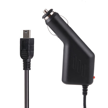 Universal Mini USB Charger Adapter สำหรับกล้อง DVR รถ GPS Navigation อินพุต 10V - 48V เอาต์พุต 5V 1.5A, ความยาวสายเคเบิล: 3.5 ม., Mini USB Cable Length: 3.5m