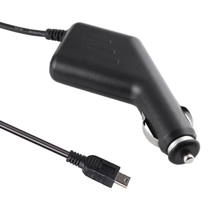 Universal Mini USB Charger Adapter สำหรับกล้อง DVR รถ GPS Navigation อินพุต 10V - 48V เอาต์พุต 5V 1.5A, ความยาวสายเคเบิล: 3.5 ม., Mini USB Cable Length: 3.5m