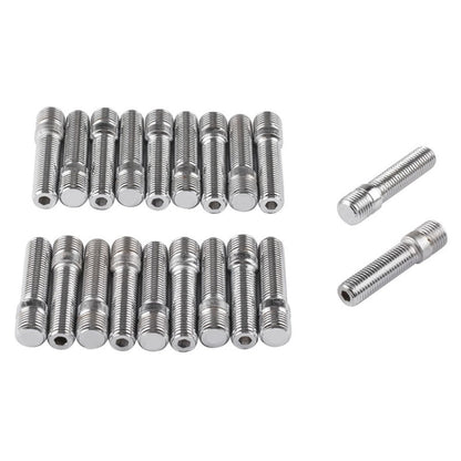 20 PCS 5cm Universal การปรับเปลี่ยนรถขยายล้อสตั๊ดการแปลง M14x1.5 TO M12x1.5 สกรูอะแดปเตอร์ LN032 LN033 LN044, 5cm M14x1.5 to M12x1.5