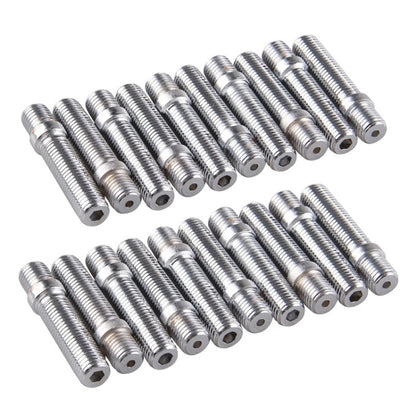 20 PCS 5cm Universal การปรับเปลี่ยนรถขยายล้อสตั๊ดการแปลง M14x1.5 TO M12x1.5 สกรูอะแดปเตอร์ LN032 LN033 LN044, 5cm M14x1.5 to M12x1.5