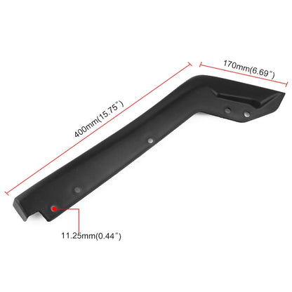 รถ-จัดแต่งทรงผม ABS ด้านหลัง Spat Valance Lip สำหรับ Subaru WRX Sti, Rear Spat Valance Lip for Subaru WRX Sti