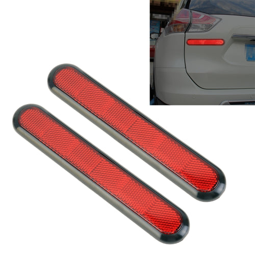 3R-2150 2 PCS รถพลาสติกสะท้อนแสงสติกเกอร์คำเตือนด้านนอกสติกเกอร์, 3R-2150