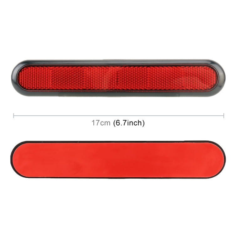 3R-2150 2 PCS รถพลาสติกสะท้อนแสงสติกเกอร์คำเตือนด้านนอกสติกเกอร์, 3R-2150