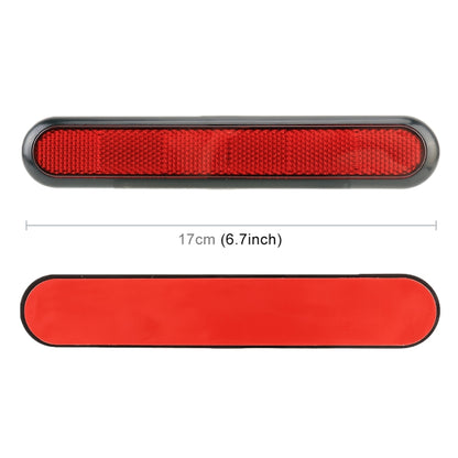 3R-2150 2 PCS รถพลาสติกสะท้อนแสงสติกเกอร์คำเตือนด้านนอกสติกเกอร์, 3R-2150