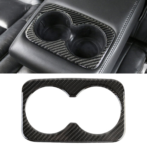 ถ้วยน้ำรถยนต์คาร์บอนไฟเบอร์สติกเกอร์ตกแต่งสำหรับ Jeep Grand Cherokee, Water Cup