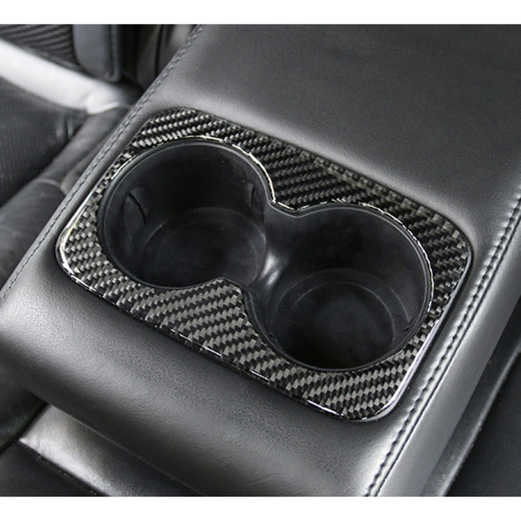 ถ้วยน้ำรถยนต์คาร์บอนไฟเบอร์สติกเกอร์ตกแต่งสำหรับ Jeep Grand Cherokee, Water Cup