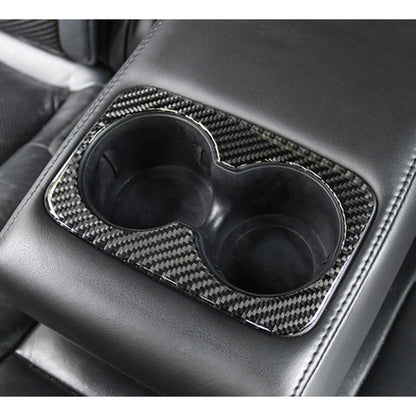 ถ้วยน้ำรถยนต์คาร์บอนไฟเบอร์สติกเกอร์ตกแต่งสำหรับ Jeep Grand Cherokee, Water Cup