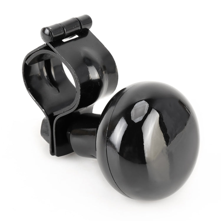 รถพวงมาลัยสากลปินเนอร์ลูกบิดเสริม Booster Aid ควบคุมพวงมาลัยรถ Booster ล้อ Strengthener Auto SPINNER KNOB Ball, Car Steering Wheel Spinner Knob (Black)
