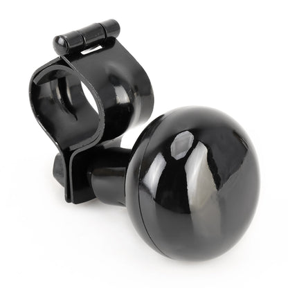 รถพวงมาลัยสากลปินเนอร์ลูกบิดเสริม Booster Aid ควบคุมพวงมาลัยรถ Booster ล้อ Strengthener Auto SPINNER KNOB Ball, Car Steering Wheel Spinner Knob (Black)