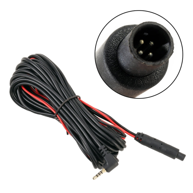 15M Universal Car 4Pกล้องถอยหลังสายไฟต่อกระจกมองหลังยานพาหนะการเดินทางเครื่องบันทึกข้อมูลการแปลงวิดีโอพร้อมปลั๊ก, 15m (4P) with Plug