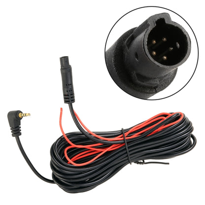 5.5M Universal Car 5Pกล้องถอยหลังสายไฟกระจกมองหลังรถเดินทางเครื่องบันทึกข้อมูลการแปลงวิดีโอพร้อมปลั๊ก, 5.5m
