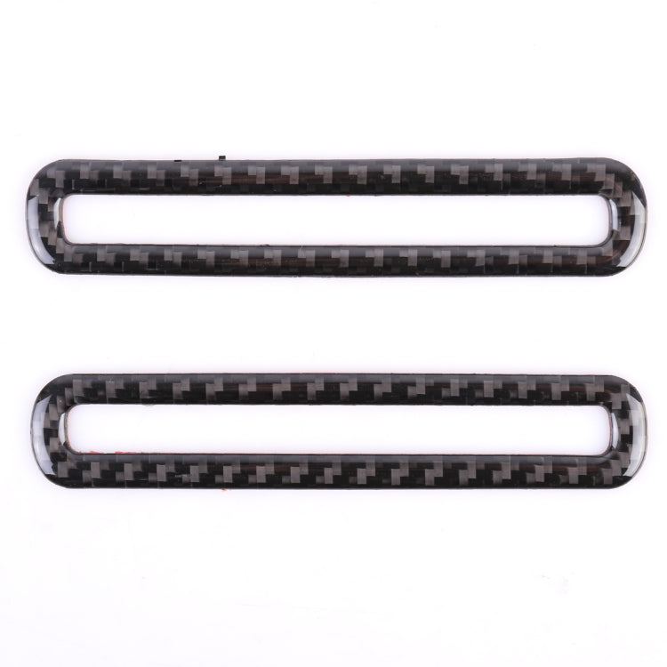2 ชิ้นประตูรถ Outlet ตกแต่งสติกเกอร์ Air Vent Moulding Trim ตกแต่งสำหรับ Ford Mustang, Door Air Vent