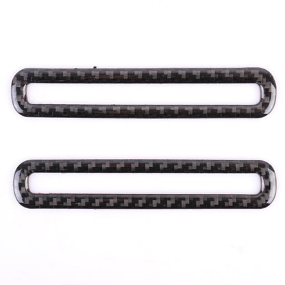 2 ชิ้นประตูรถ Outlet ตกแต่งสติกเกอร์ Air Vent Moulding Trim ตกแต่งสำหรับ Ford Mustang, Door Air Vent