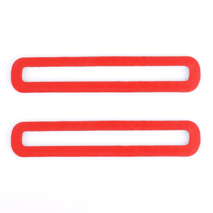 2 ชิ้นประตูรถ Outlet ตกแต่งสติกเกอร์ Air Vent Moulding Trim ตกแต่งสำหรับ Ford Mustang, Door Air Vent