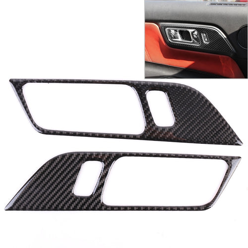สติ๊กเกอร์ตกแต่งมือจับประตูรถยนต์ PCS 2 ชิ้นสำหรับ Ford Mustang, Door Handle