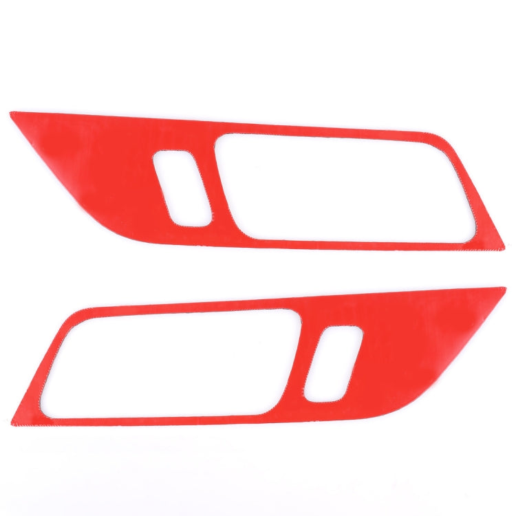 สติ๊กเกอร์ตกแต่งมือจับประตูรถยนต์ PCS 2 ชิ้นสำหรับ Ford Mustang, Door Handle