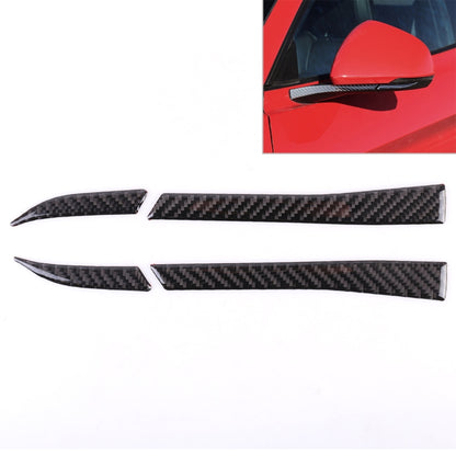 2 ชิ้นรถยนต์กระจกมองหลังสติ๊กเกอร์ตกแต่งสำหรับฟอร์ดมัสแตง, Rearview Mirror