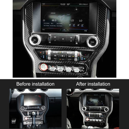 สติ๊กเกอร์ตกแต่งแผงควบคุมกลางรถยนต์สำหรับ Ford Mustang, Central Control Panel