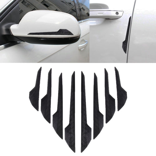 8 PCS รถประตูด้านข้าง GUARD Anti CRASH Strip ภายนอกหลีกเลี่ยงการกระแทก Collision Impact Protector สติกเกอร์, Door Side Guard