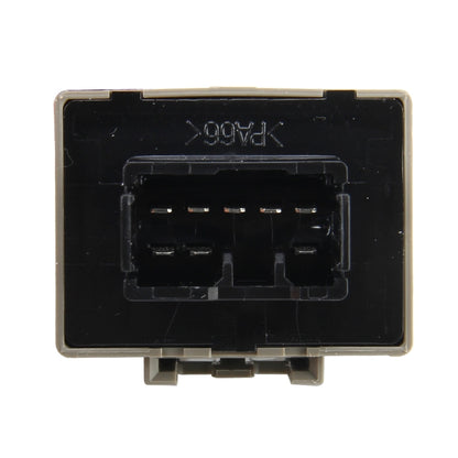ออโต้คาร์-จัดแต่งทรงผม DC 12V 8-Pin LED เลี้ยวสัญญาณปรับความถี่รีเลย์ Flasher รถ Fix Hyper Flash โคมไฟทั่วไป-ไฟ LED รีเลย์สำหรับ Honda และ Lexus, Adjustable Frequency