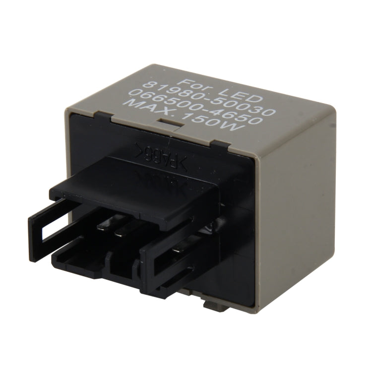 ออโต้คาร์-จัดแต่งทรงผม DC 12V 8-Pin LED เลี้ยวสัญญาณ Flasher Relay รถ Fix Hyper Flash โคมไฟทั่วไป-ไฟ LED รีเลย์สำหรับ Honda และ Lexus, Not Adjustable Frequency