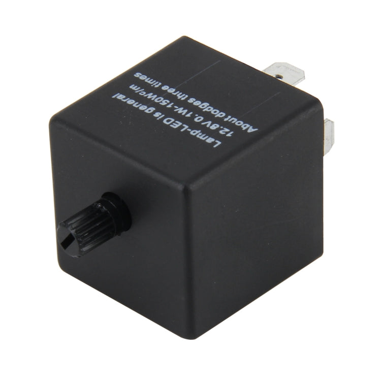 CF13 JL-02 Flasher สำหรับ LED Auto Car-styling 3-PIN LED เลี้ยวสัญญาณปรับความถี่รถ Flasher Relay Fix Hyper Flash โคมไฟทั่วไป-ไฟ LED รีเลย์สำหรับรถญี่ปุ่น, Adjustable Frequency