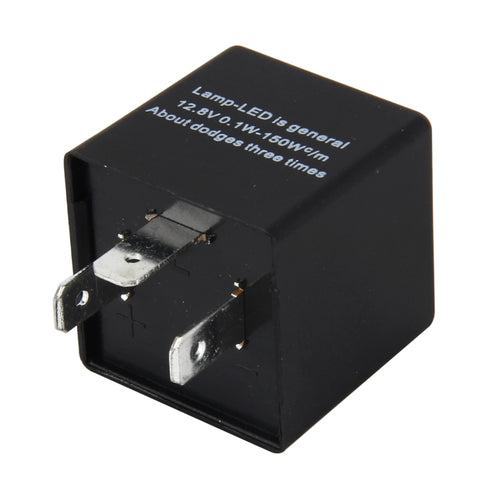 CF14 JL-02 Flasher สำหรับ LED Auto Car-styling LED ไฟเลี้ยว 3-PIN ปรับความถี่รถ Flasher Relay Fix Hyper Flash โคมไฟทั่วไป-ไฟ LED รีเลย์สำหรับรถยนต์ยุโรป, CF14  Adjustable Frequency