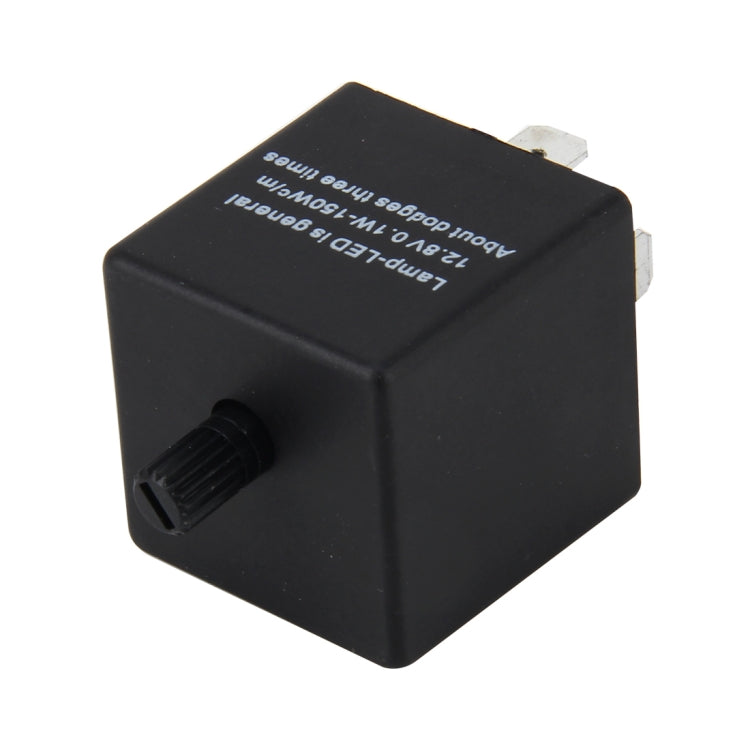 CF14 JL-02 Flasher สำหรับ LED Auto Car-styling LED ไฟเลี้ยว 3-PIN ปรับความถี่รถ Flasher Relay Fix Hyper Flash โคมไฟทั่วไป-ไฟ LED รีเลย์สำหรับรถยนต์ยุโรป, CF14  Adjustable Frequency