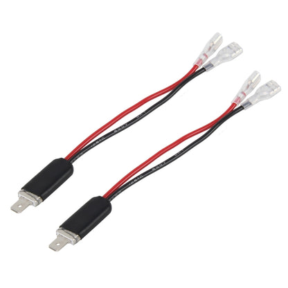 2 ชิ้นสากล H1 แปลงหลอดไฟเทียมลวดปลั๊กสายไฟเชื่อมต่ออะแดปเตอร์สายไฟ, H1 Wire 1