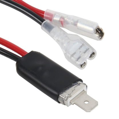 2 ชิ้นสากล H1 แปลงหลอดไฟเทียมลวดปลั๊กสายไฟเชื่อมต่ออะแดปเตอร์สายไฟ, H1 Wire 1